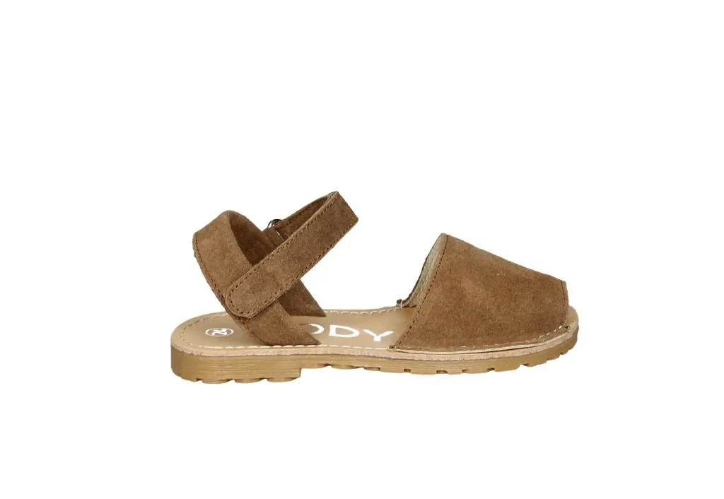 Menorquina Serraje Vison Velcro
