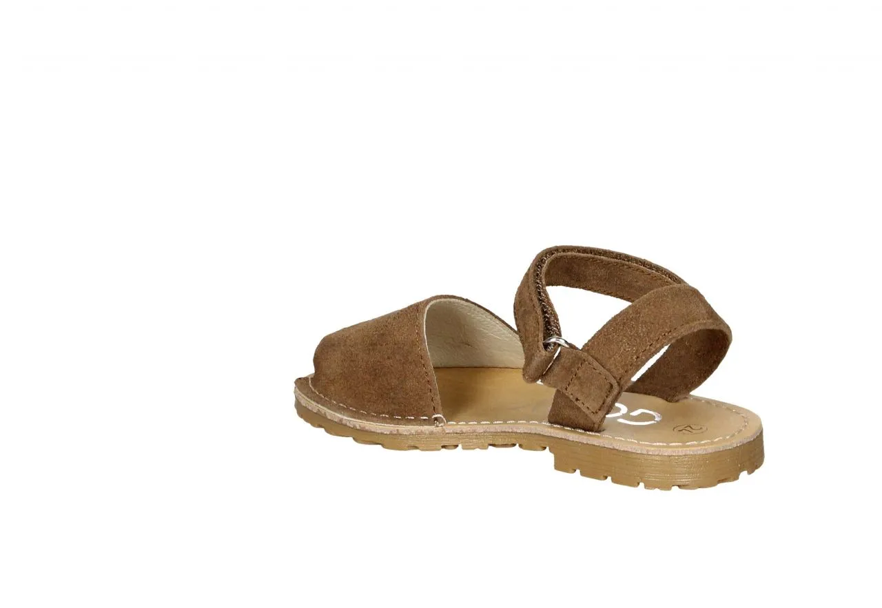 Menorquina Serraje Vison Velcro