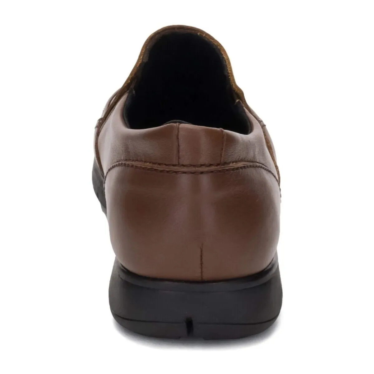 Mocasines Clásicos de piel marrones by Cómodo Sport