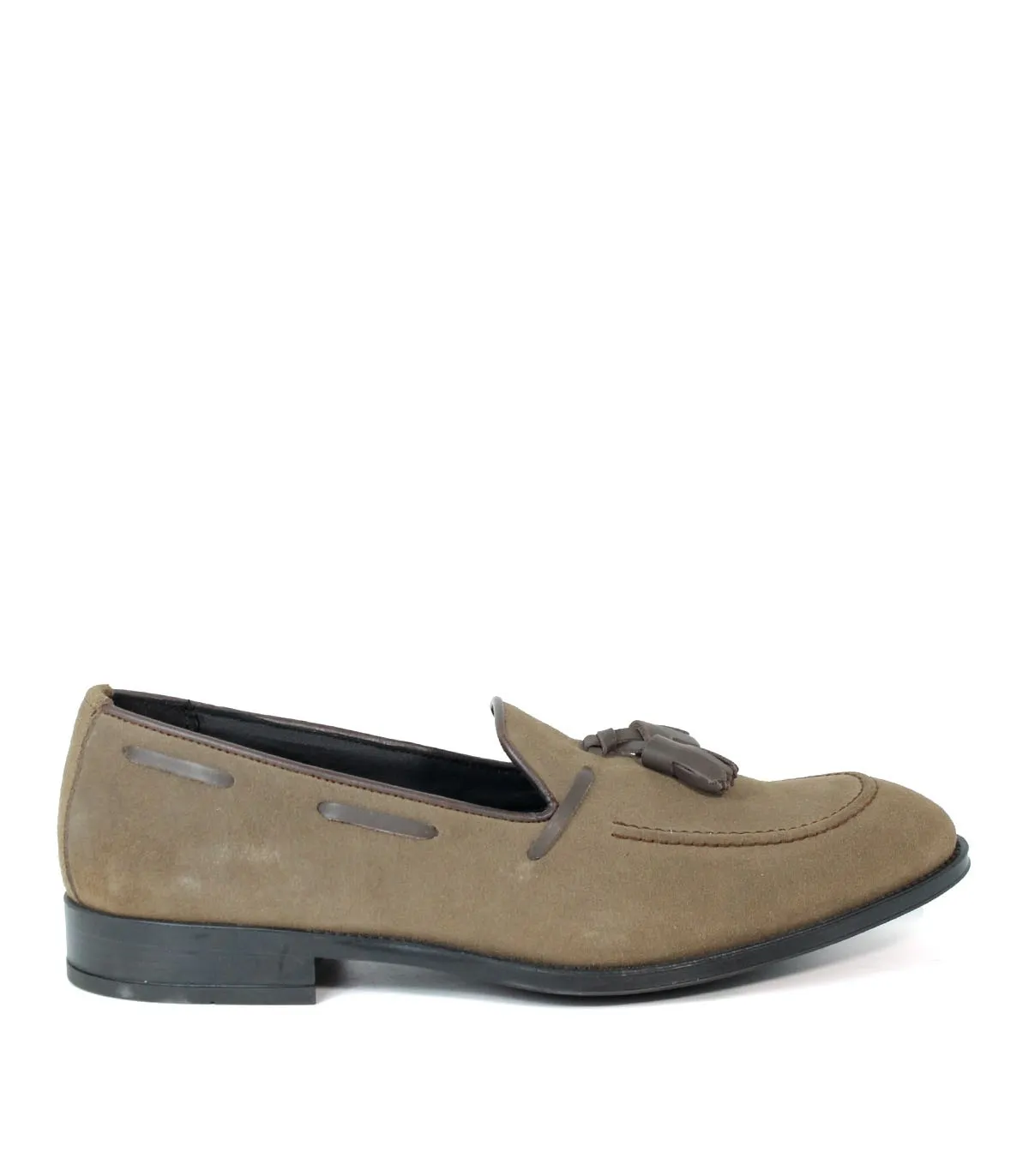 MOCASINES CON BORLA DE HOMBRE BAERCHI 1209 LODO
