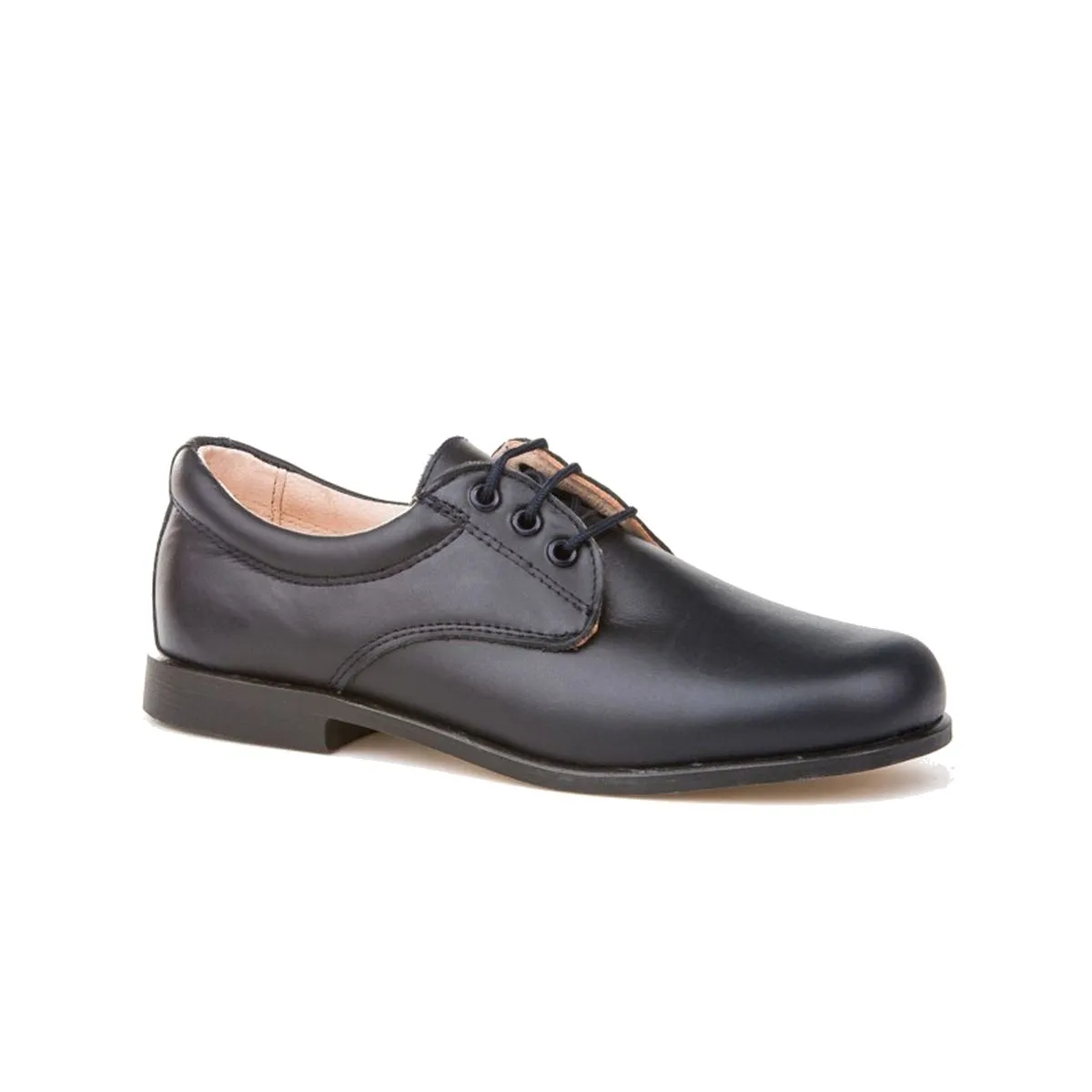 MOCASINES DE PIEL AZUL MARINO DE NIñO ANGELITOS 1344031 (TALLAS DE 31 A 42)