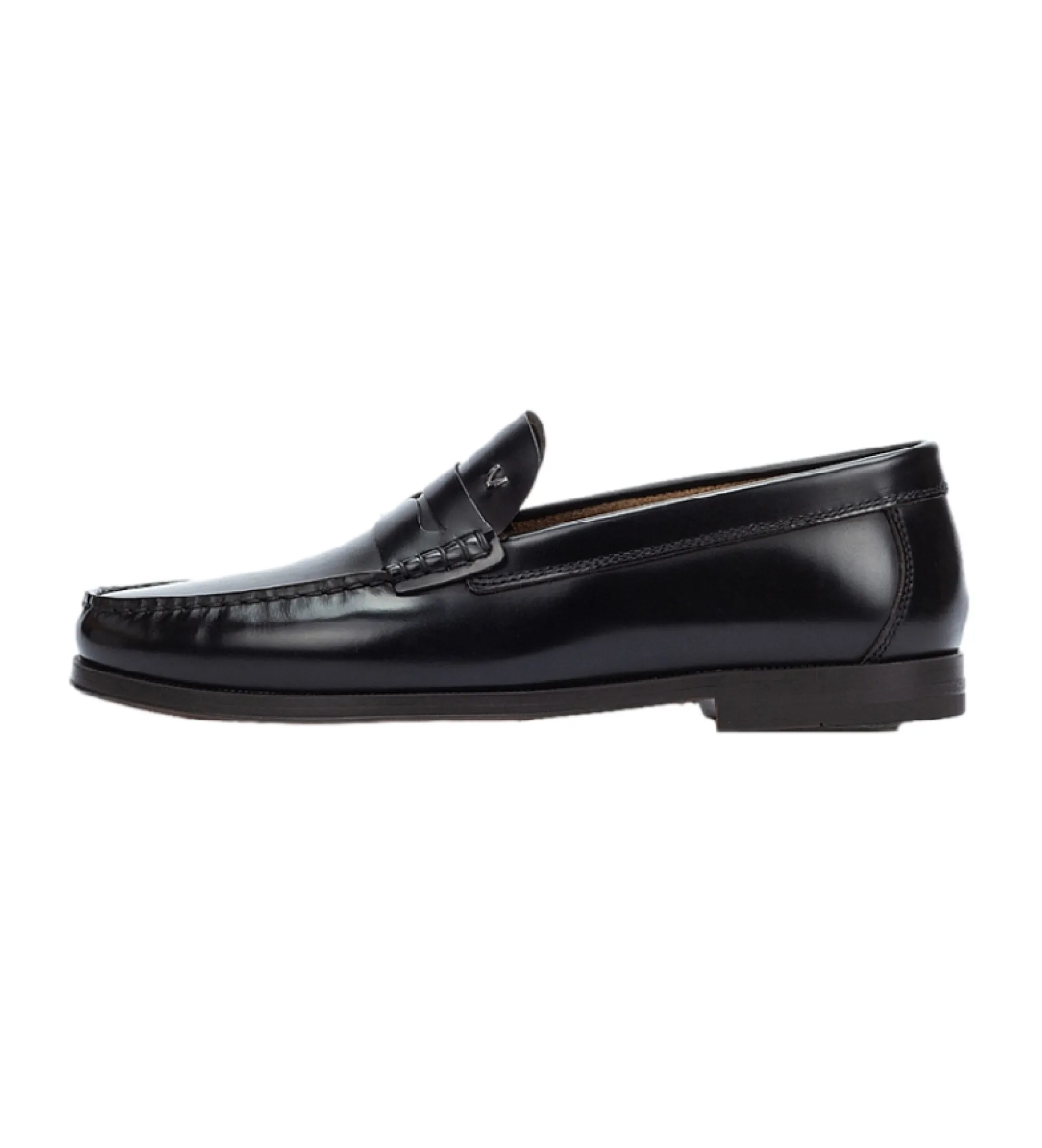 Mocasines De Piel Forthill 1623 Negro