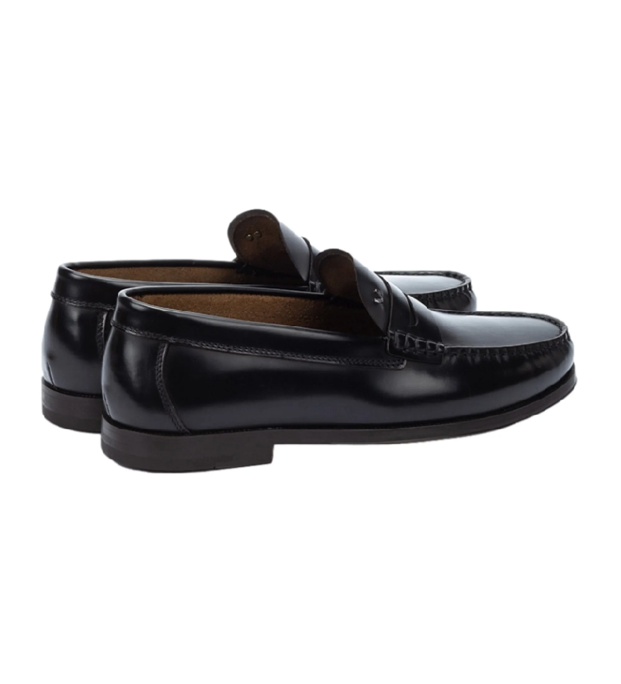 Mocasines De Piel Forthill 1623 Negro