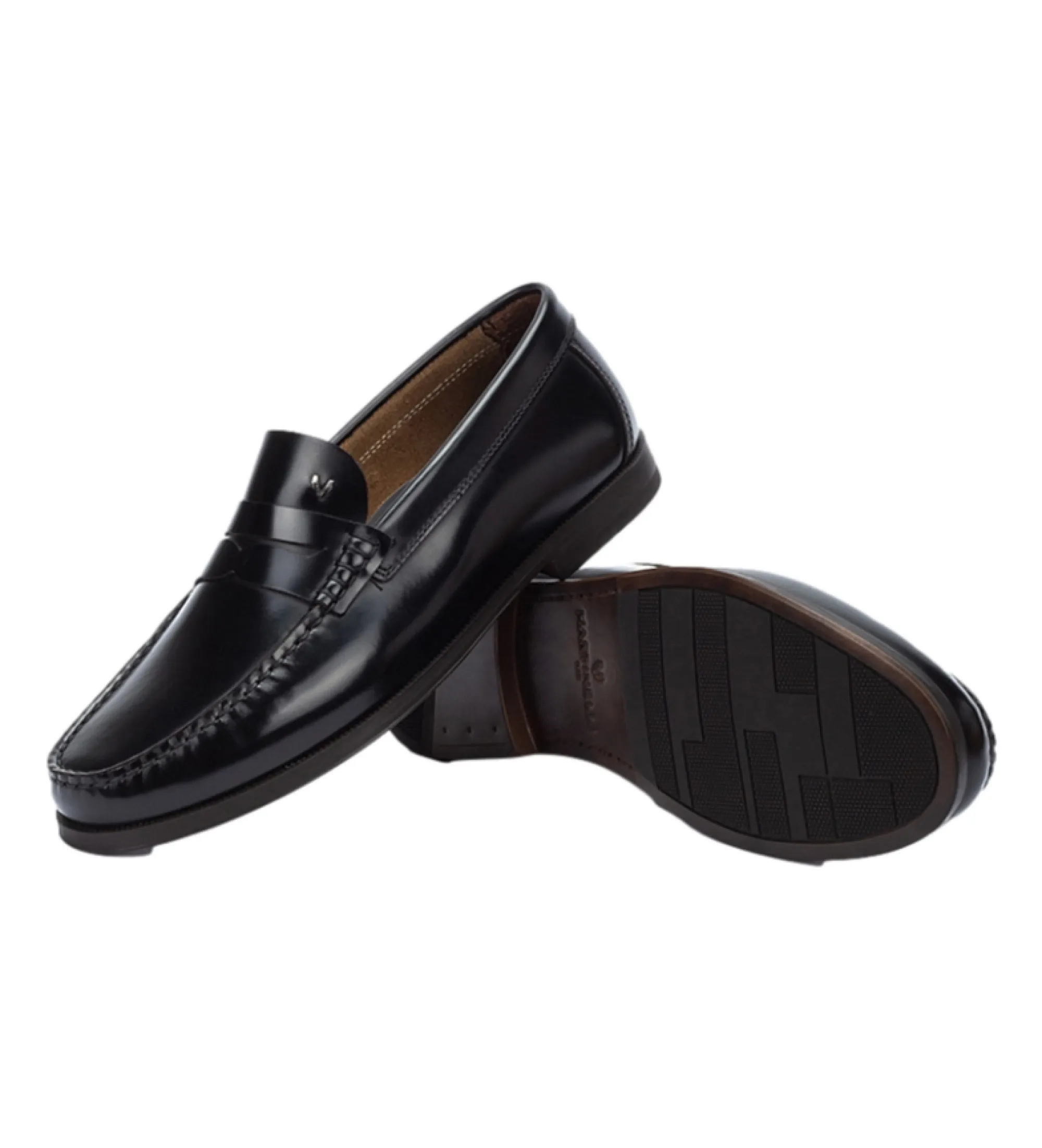 Mocasines De Piel Forthill 1623 Negro