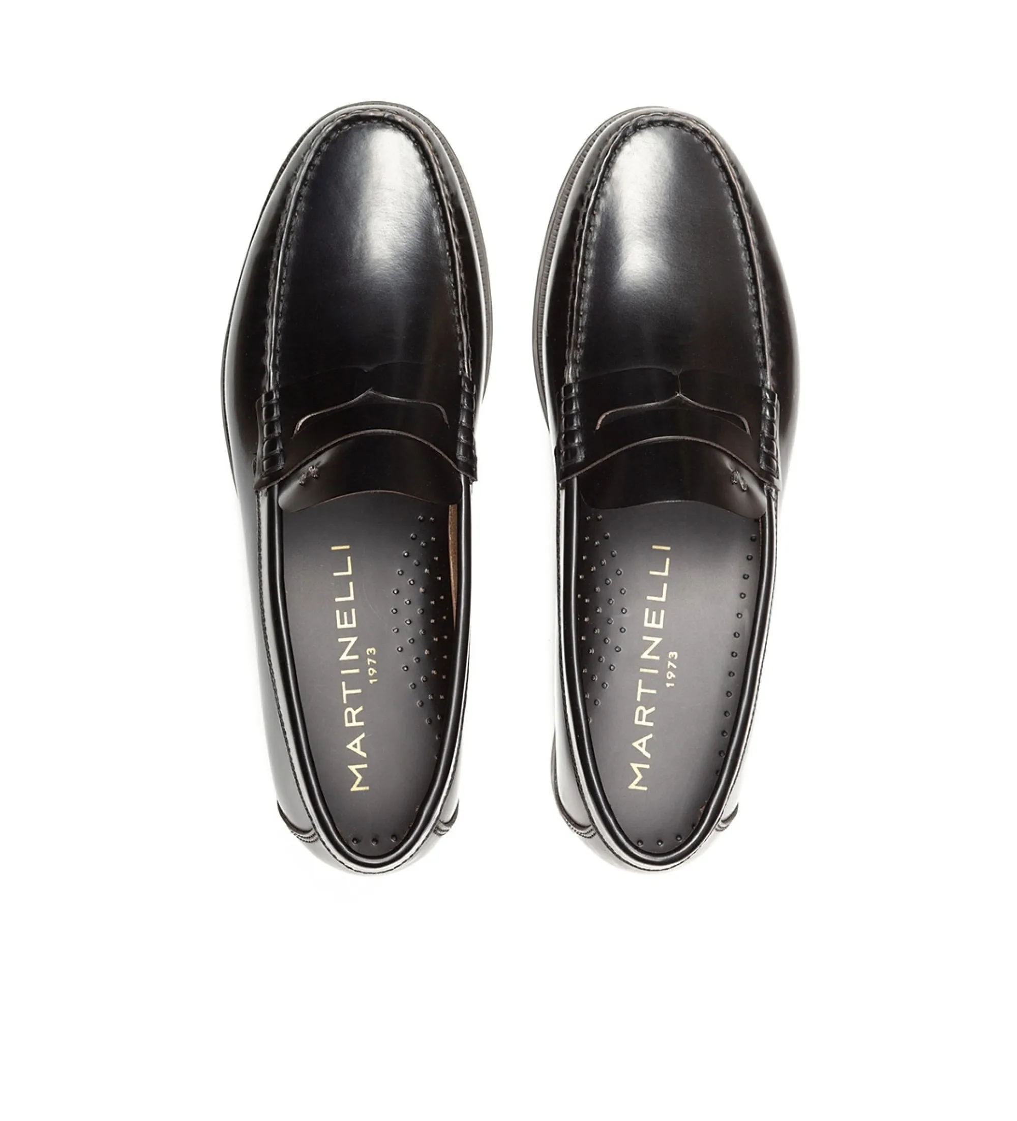Mocasines De Piel Forthill 1623 Negro