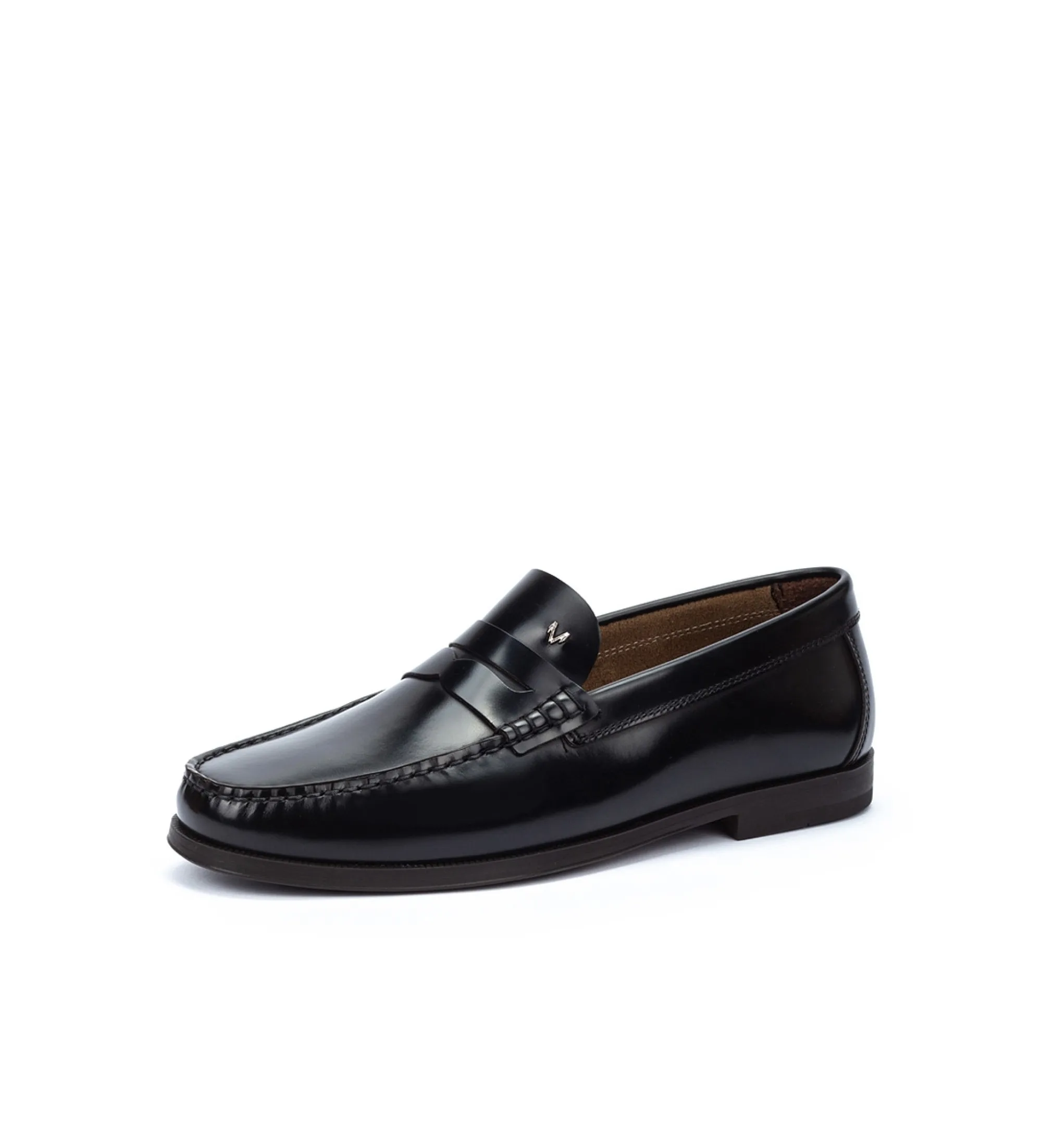 Mocasines De Piel Forthill 1623 Negro
