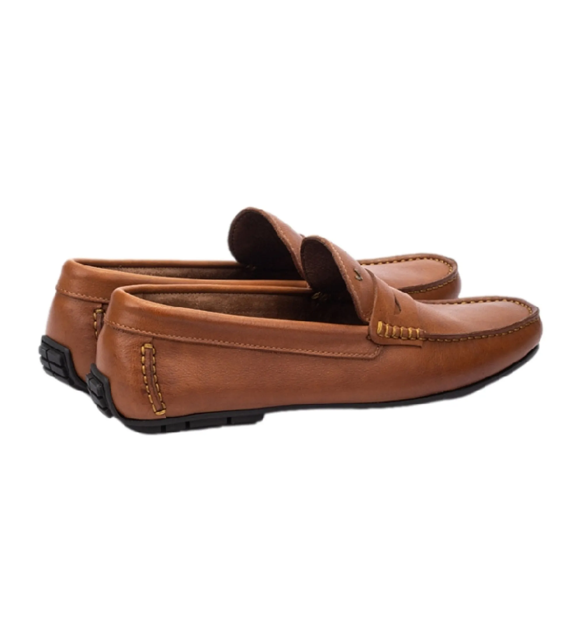 Mocasines De Piel Pacific 1411 Cuero