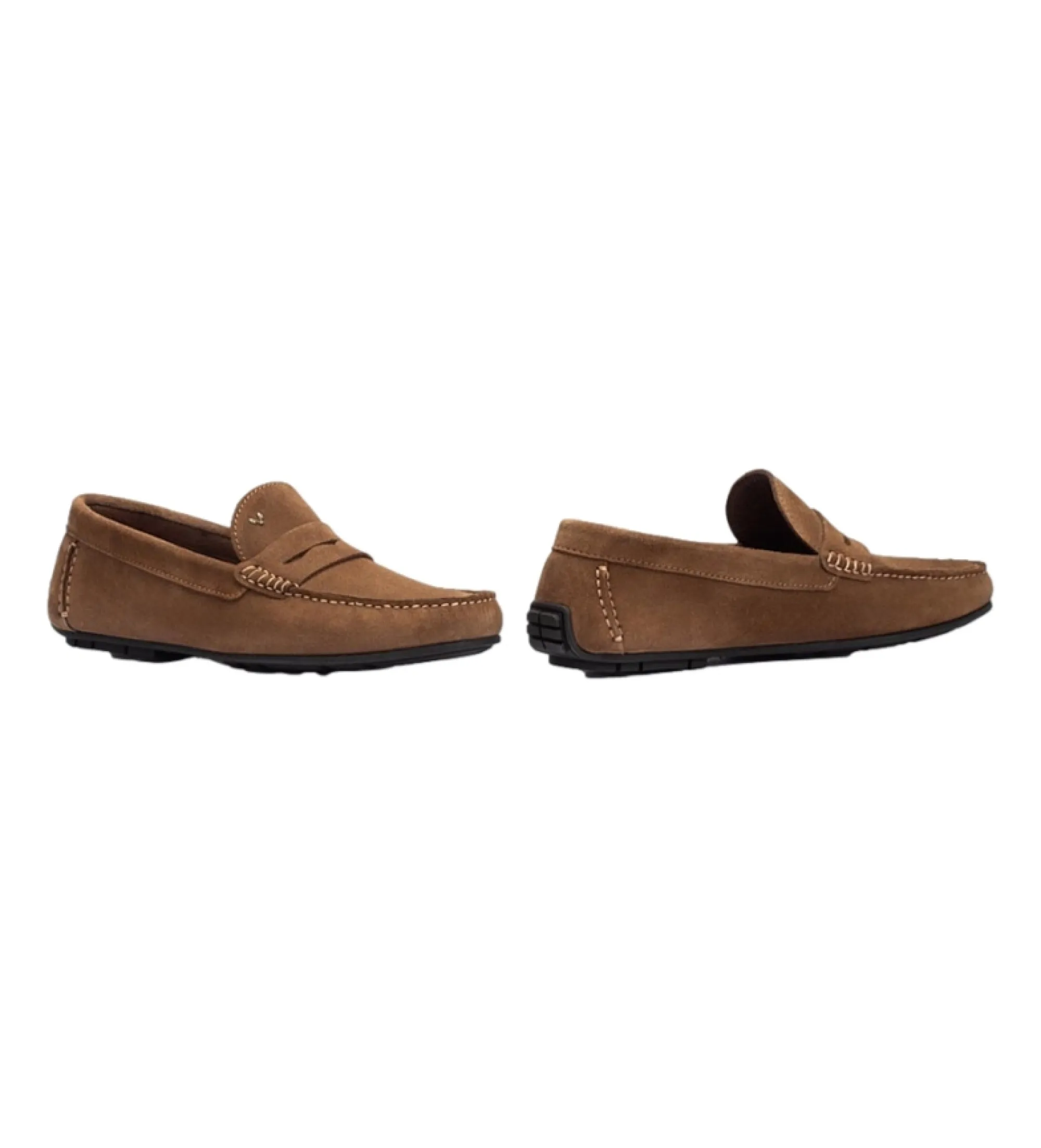 Mocasines de piel Pacific 1411 marrón