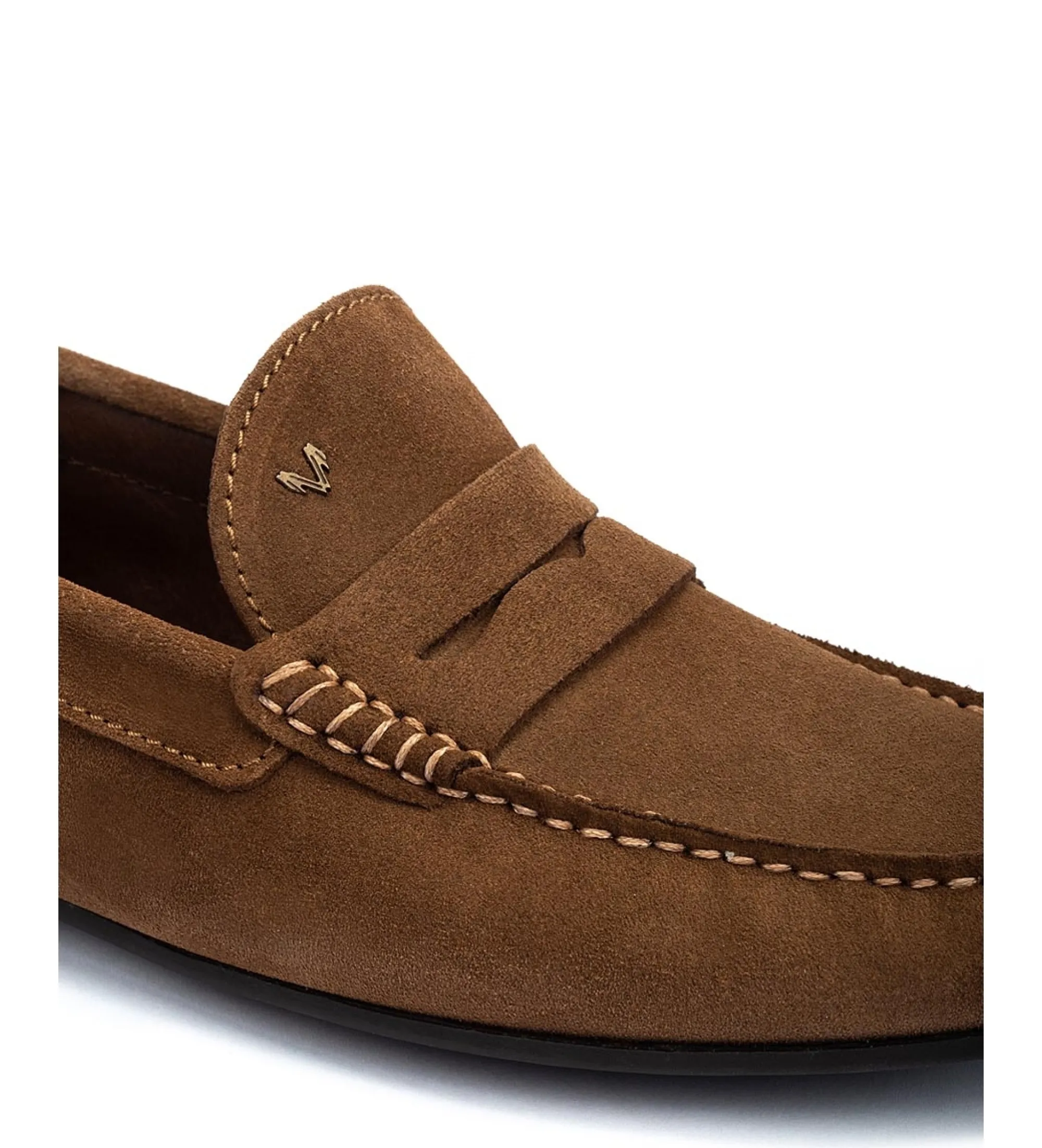 Mocasines de piel Pacific 1411 marrón