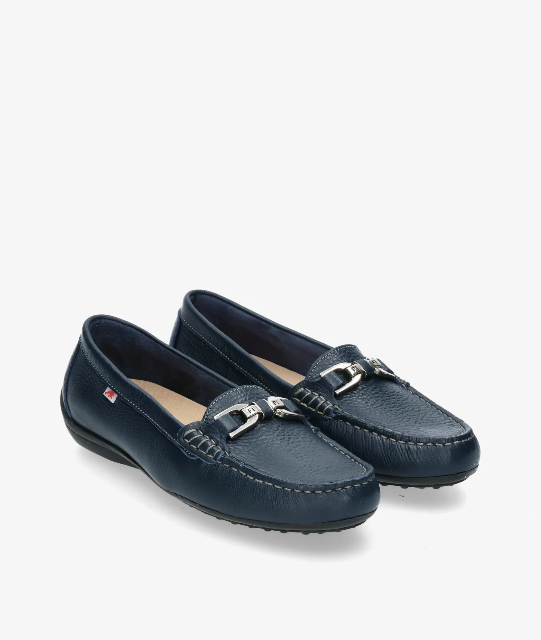 Mocasines Fluchos F0804 en azul marino