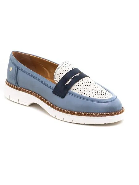 MOCASINES PIKOLINOS W1A3864C1 AZUL PARA MUJER