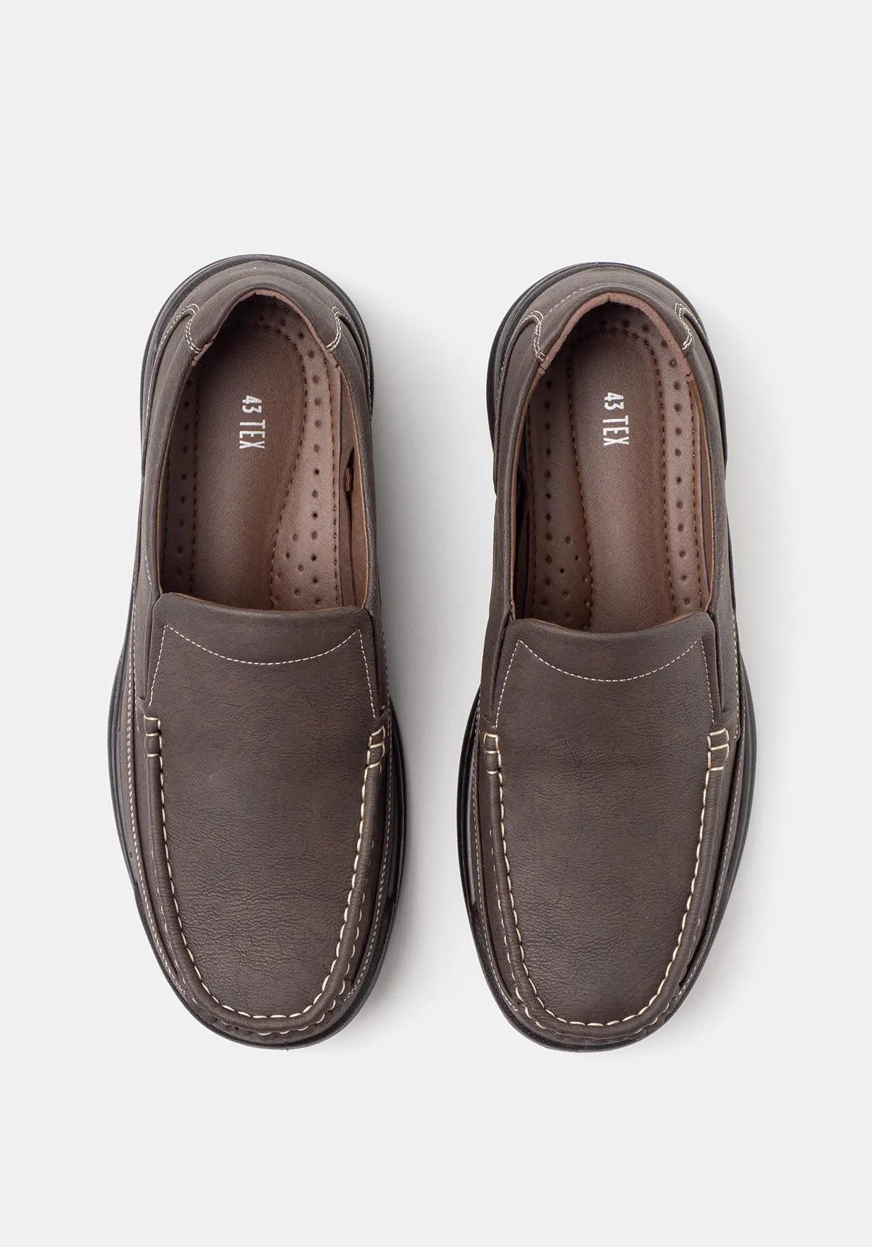 Mocasines plantilla de piel para Hombre TEX