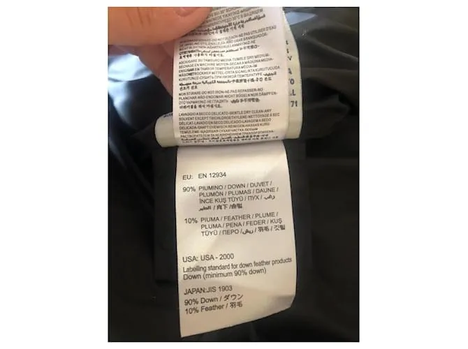 Moncler Largo Cambales Fraxinelles Negro 
