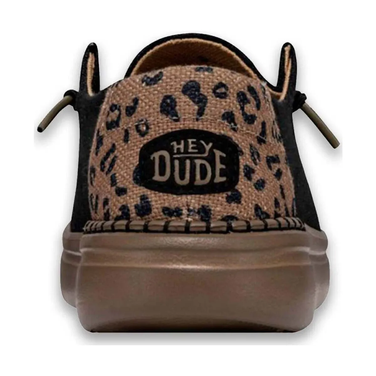 mujer mocasines Wendy Rise Leo negro