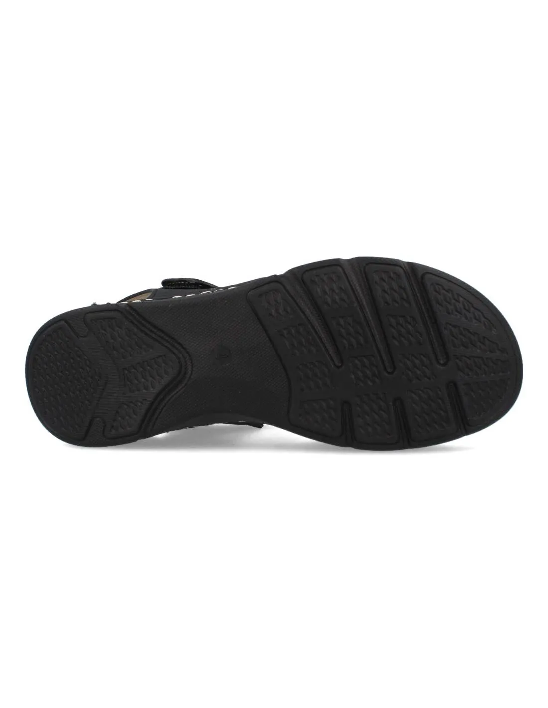 MYSOFT  SANDALIA VELCROS NEGRO