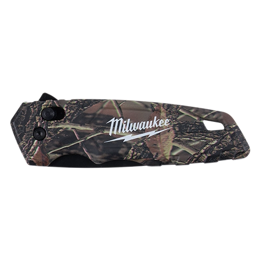 Navaja plegable de apertura por resorte con diseño de camuflaje FASTBACK