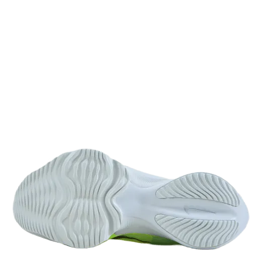 NIKE AIR ZOOM TEMPO NEXT% FLYEASE W BARELY VOLT/BLACKDYNAMIC TURQ