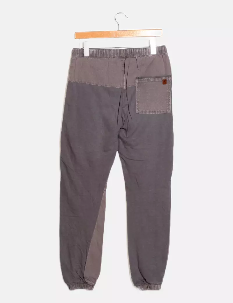 NoName Pantalón gris combinado