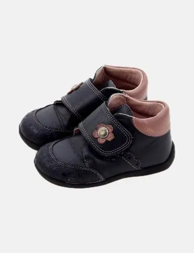 Pablosky Zapato azul marino velcro