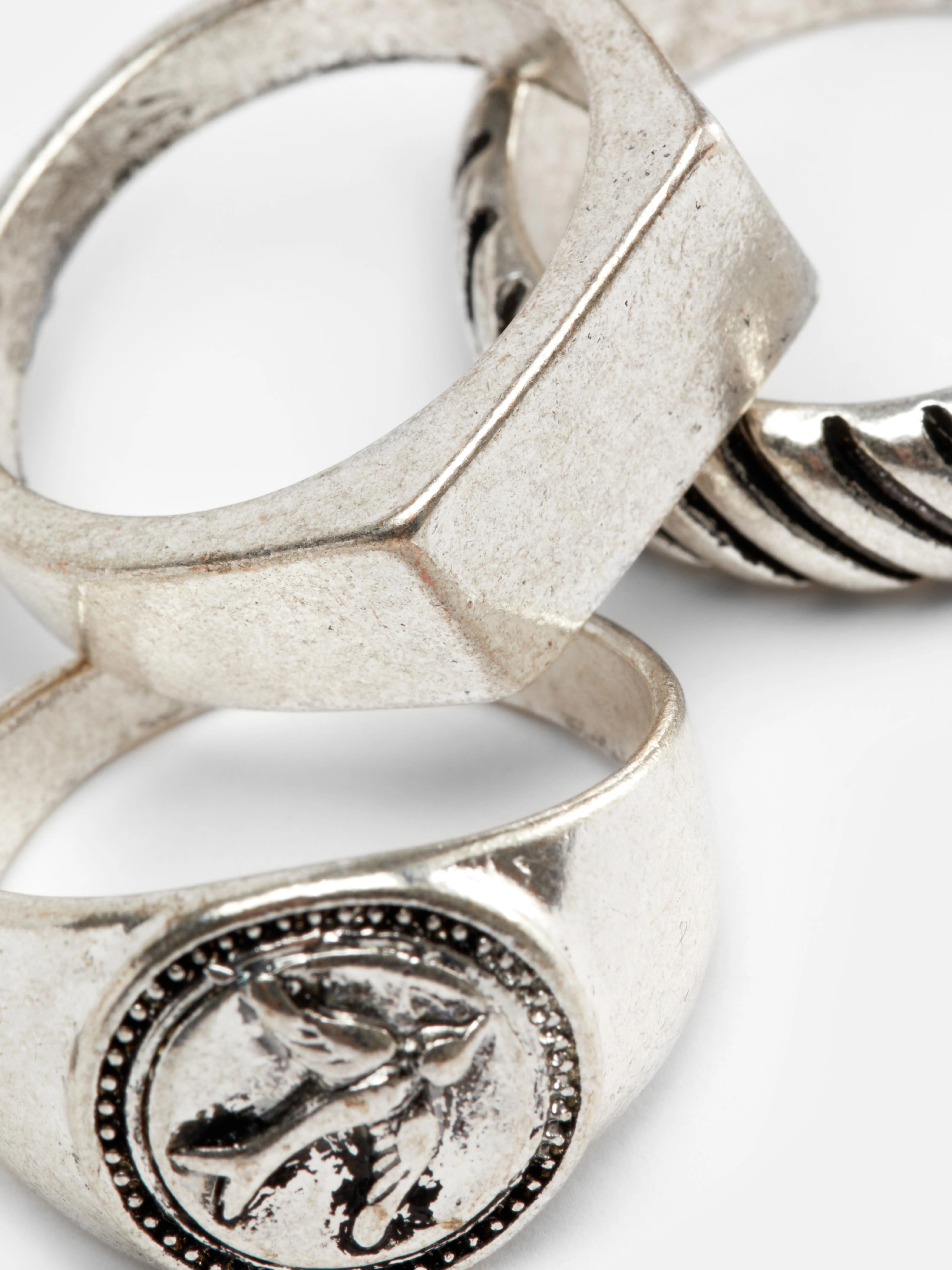 Pack de 3 anillos mixtos
