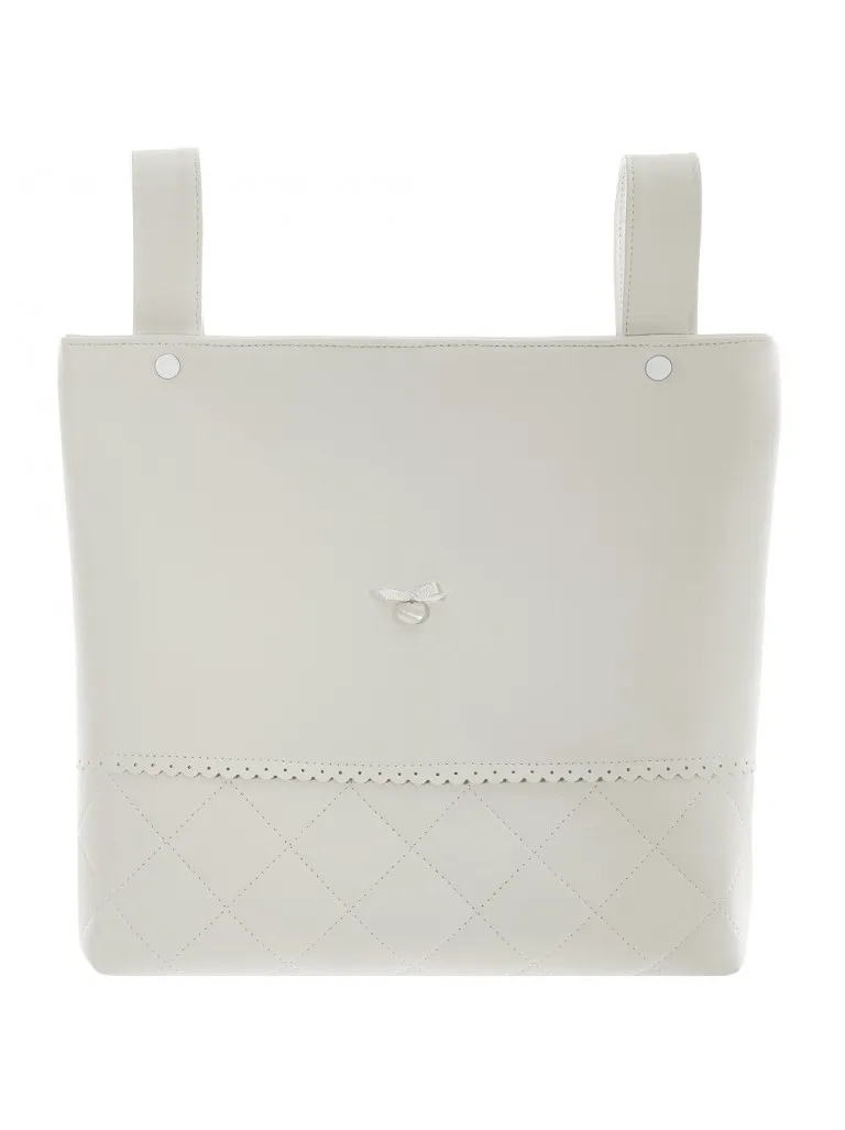 Panera Uzturre con ondas horizontales beige