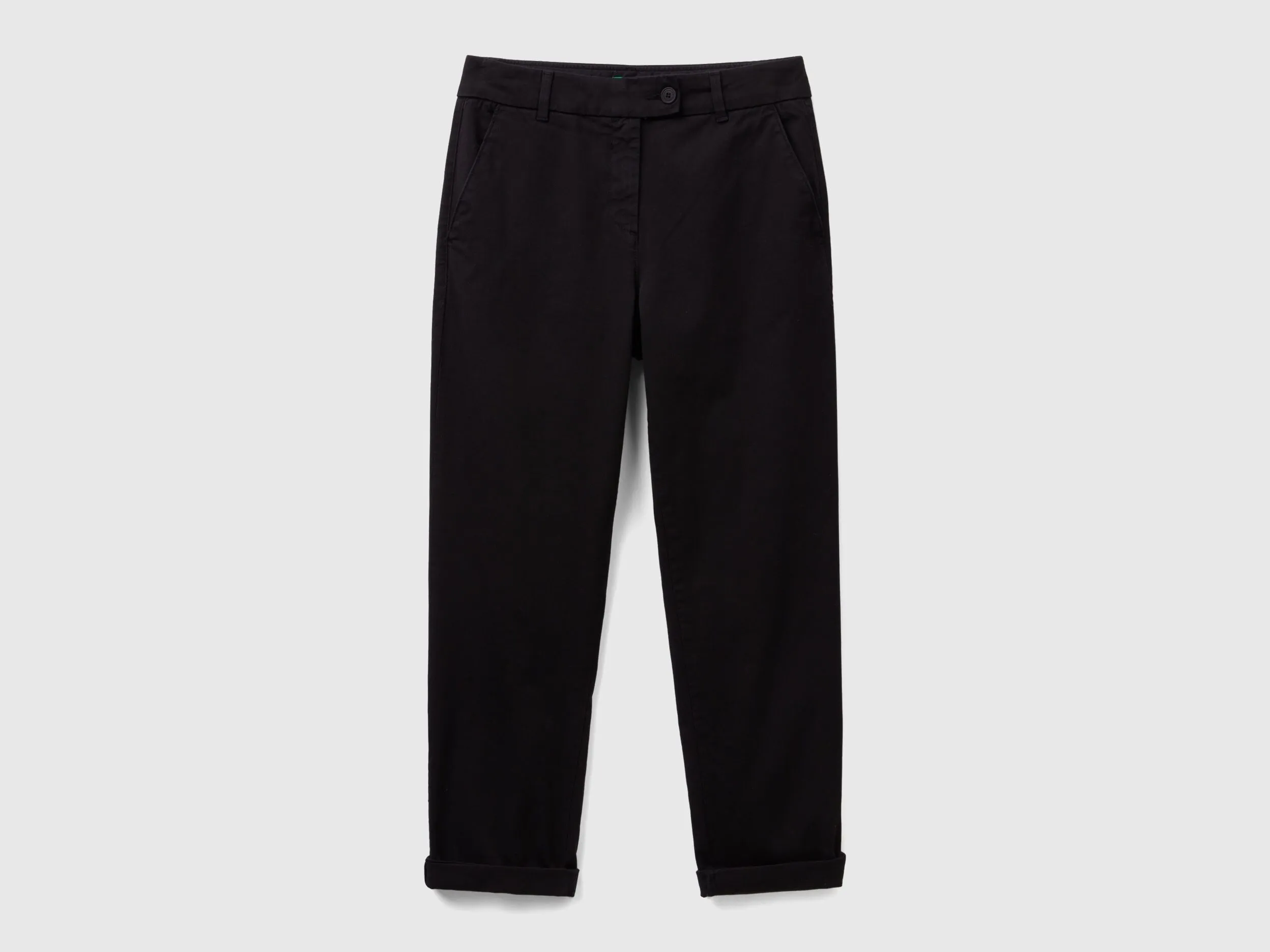 Pantalones chinos de algodón elástico