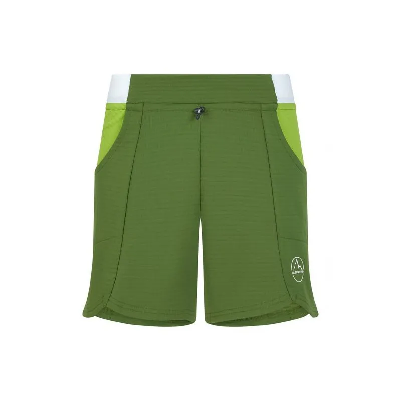 Pantalones cortos La sportiva Balance para mujer (kale/verde lima)