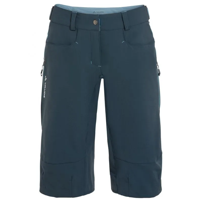 Pantalones cortos Vaude Moab IV (azul acero) para mujer