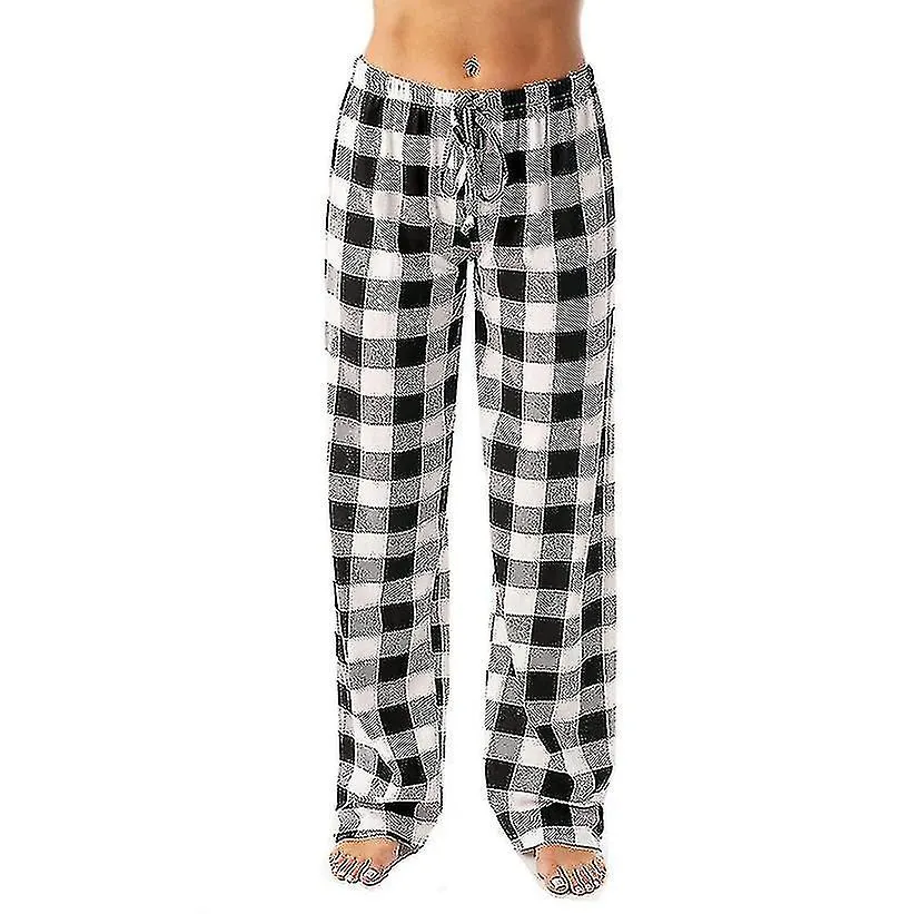 Pantalones de pijama suaves para mujeres, pantalones de salón, pantalones de dormir