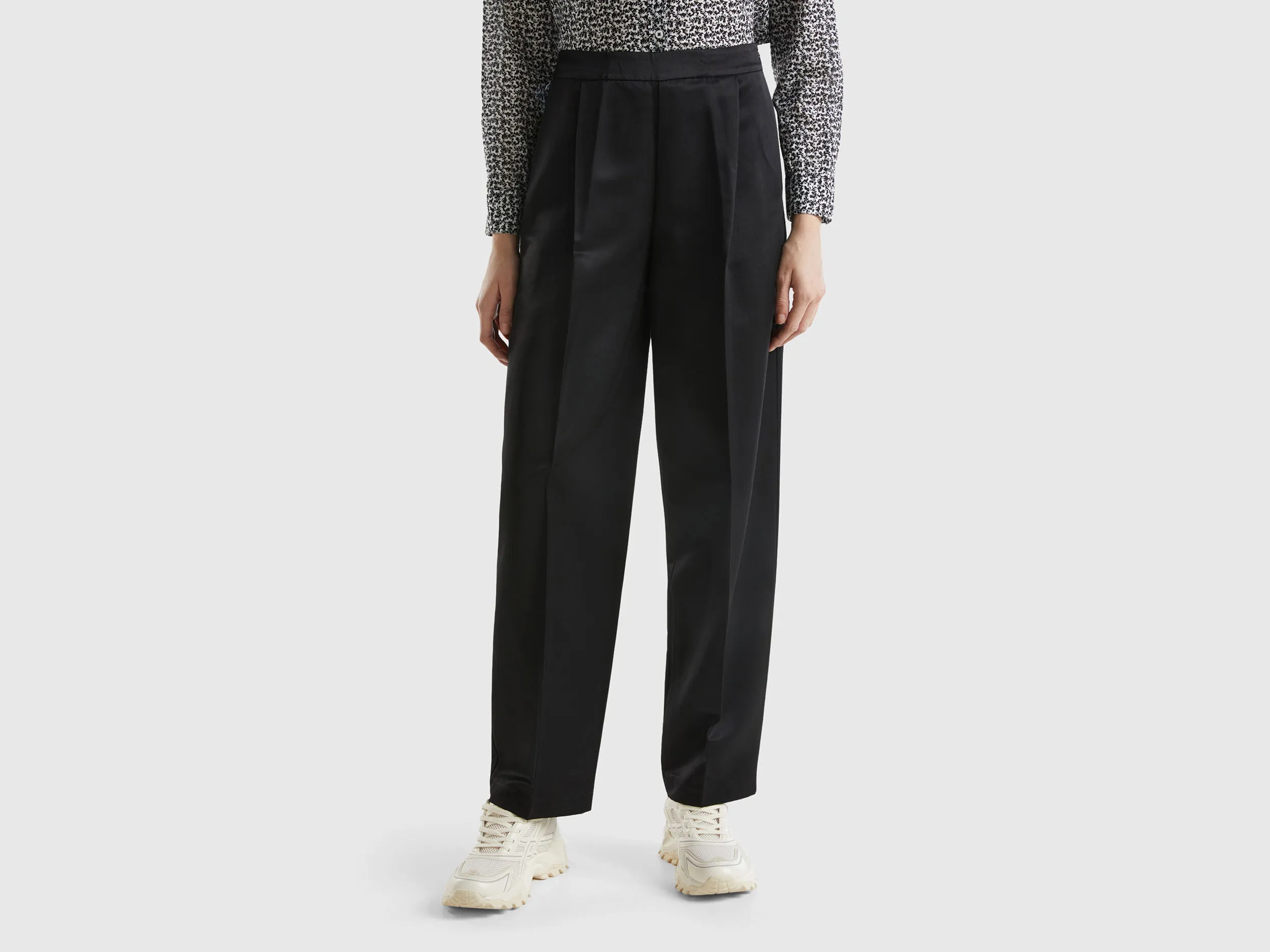 Pantalones de raso