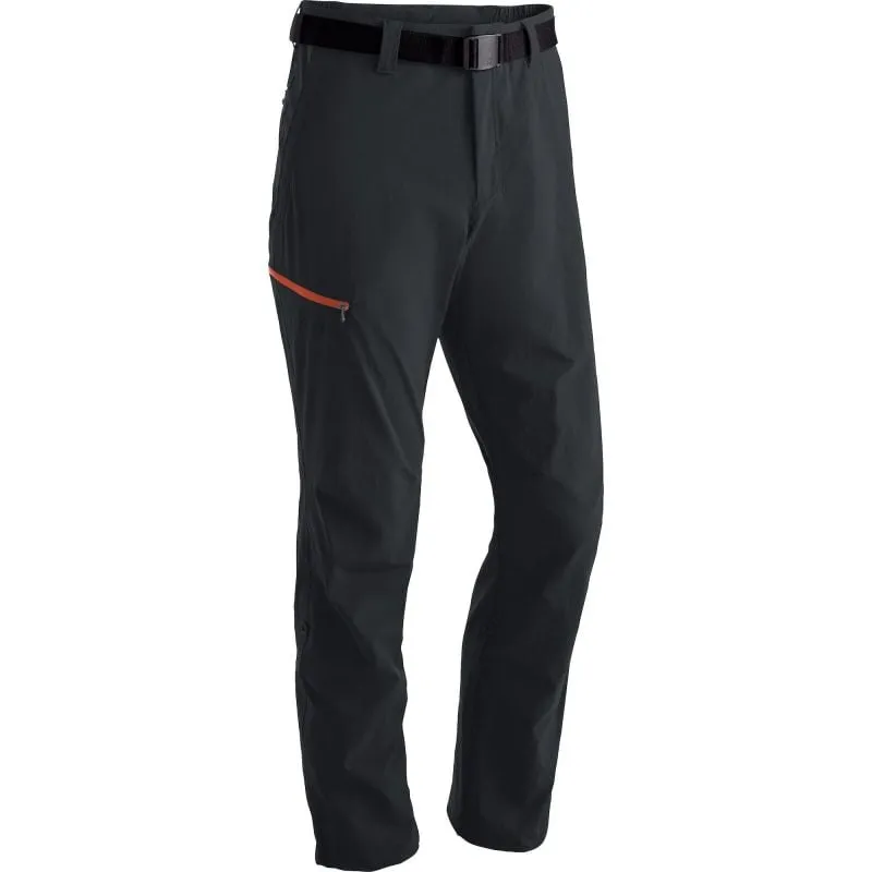 Pantalones de senderismo para hombre MAIER SPORTS Nil (negro/pinata)