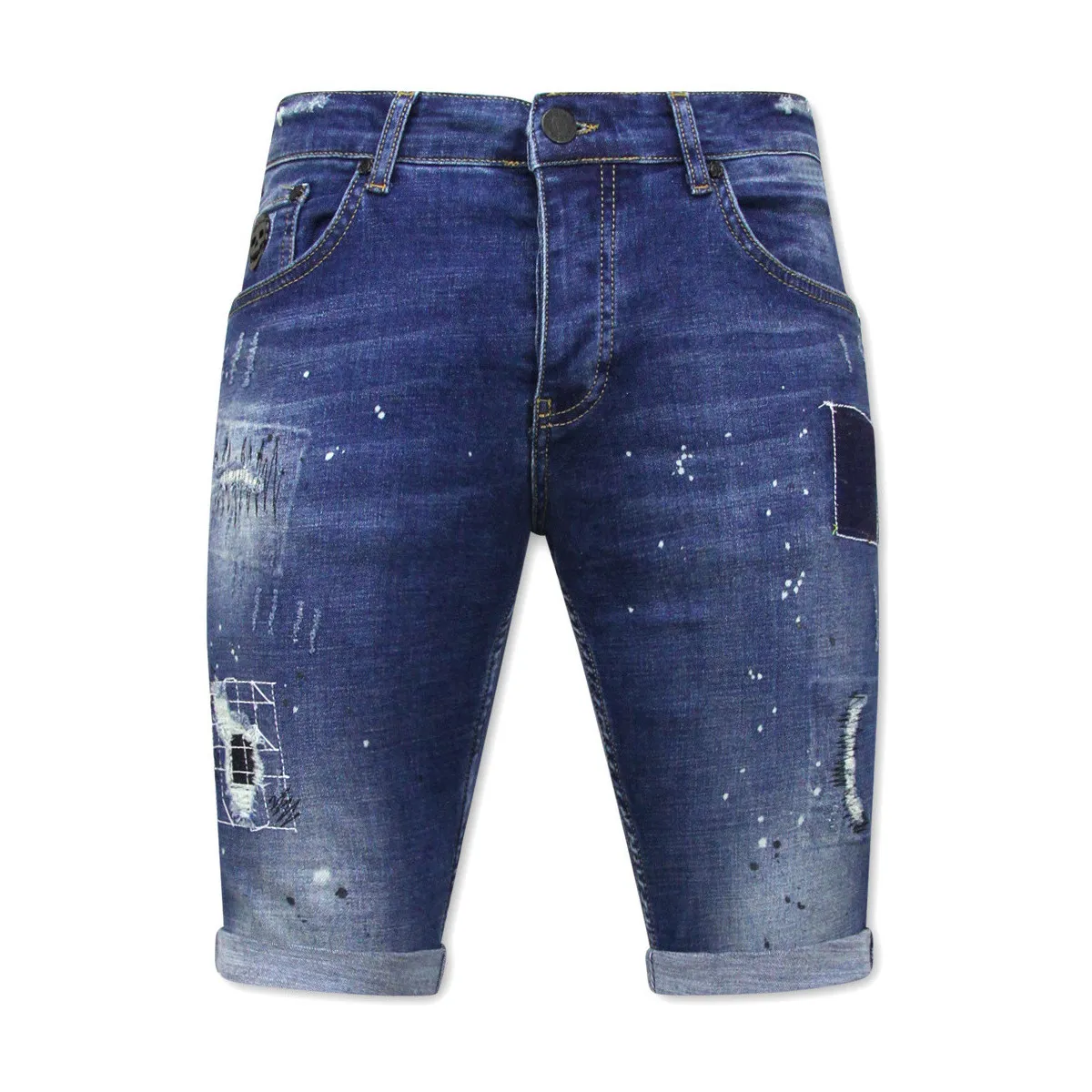 Pantalones Vaqueros Cortos Stretch