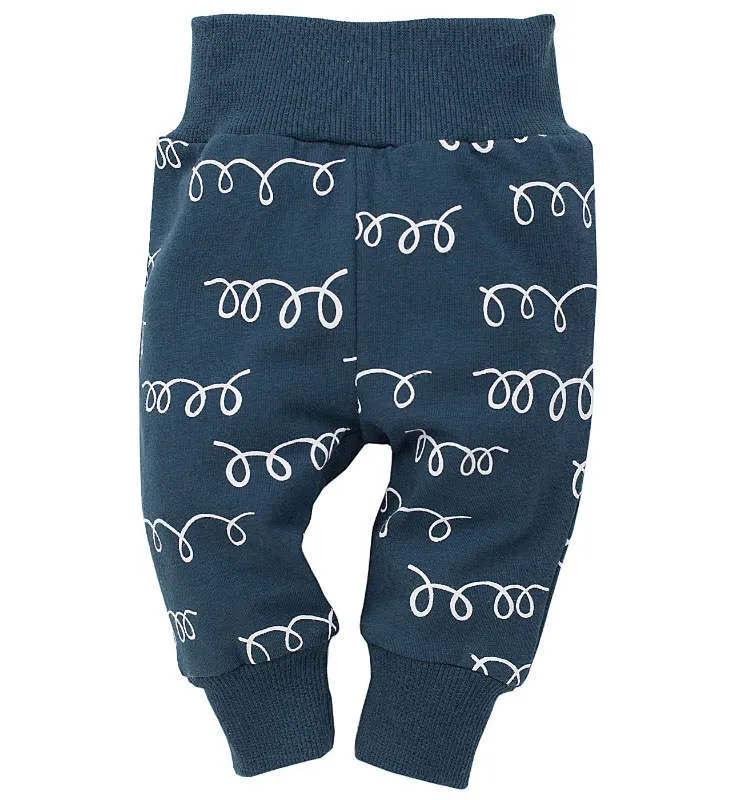 Pantalón azul colección Happy Llama