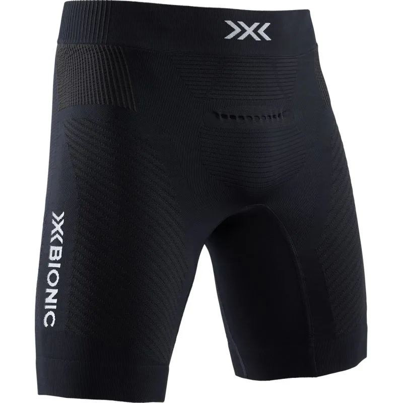 PANTALóN CORTO DE RUNNING XBIONIC INVENT 4.0 PARA HOMBRE (NEGRO óPALO/BLANCO áRTICO)