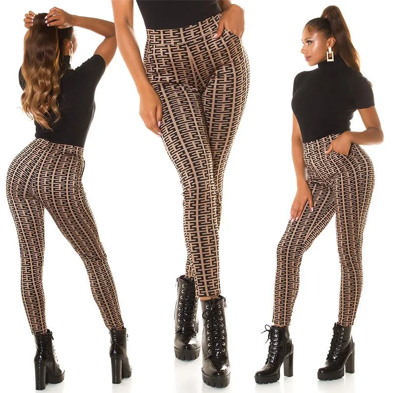 Pantalón de Cintura Alta Capuchino 