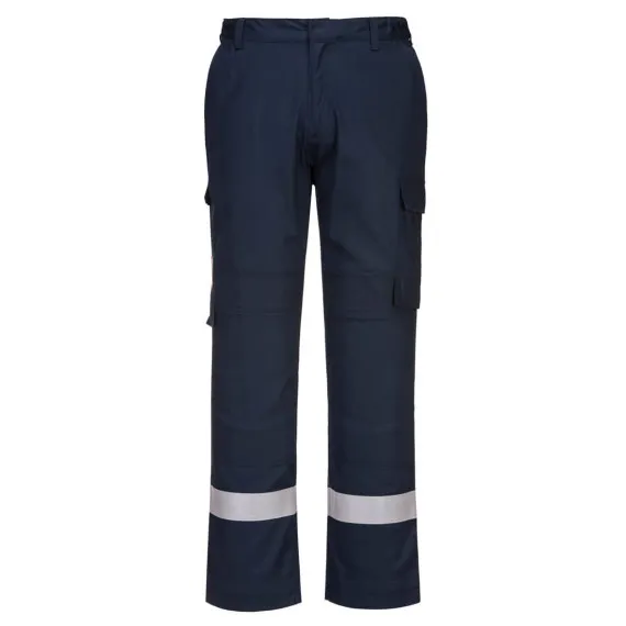 Pantalón ligero Bizflame Plus resistente a la llama paneles elásticos PORTWEST FR401