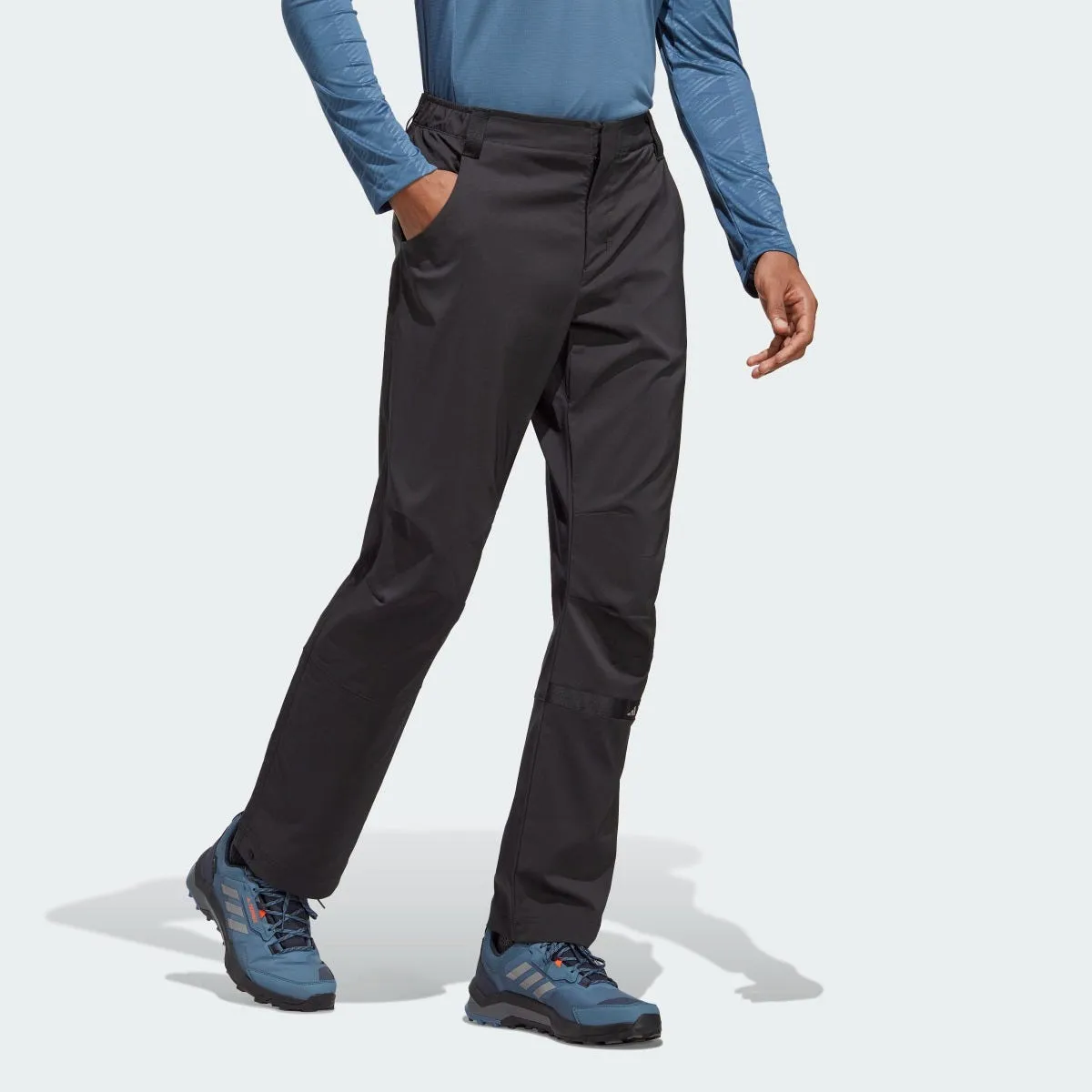 Pantalón Outdoor Hombre Adidas Terrex Multi Tejido Negro