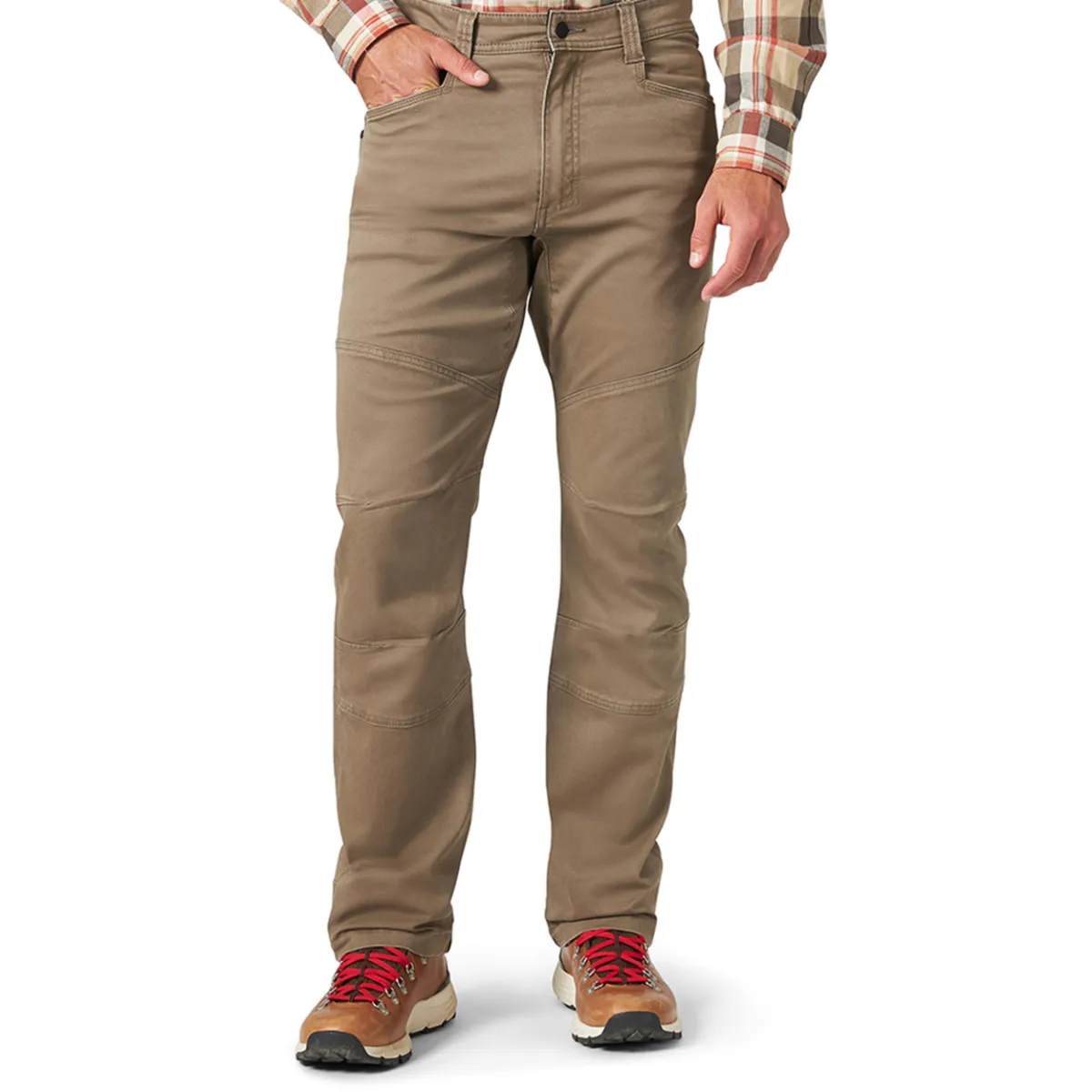 Pantalón Outdoor Hombre ATG By Wrangler Reinforced Utillity Café
