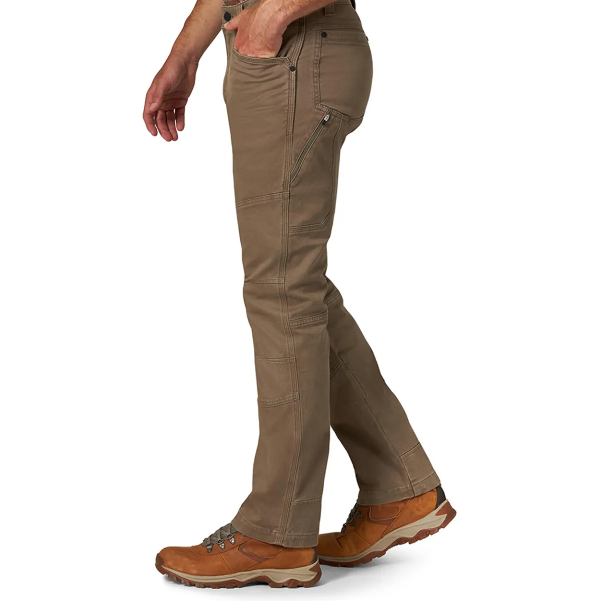 Pantalón Outdoor Hombre ATG By Wrangler Reinforced Utillity Café