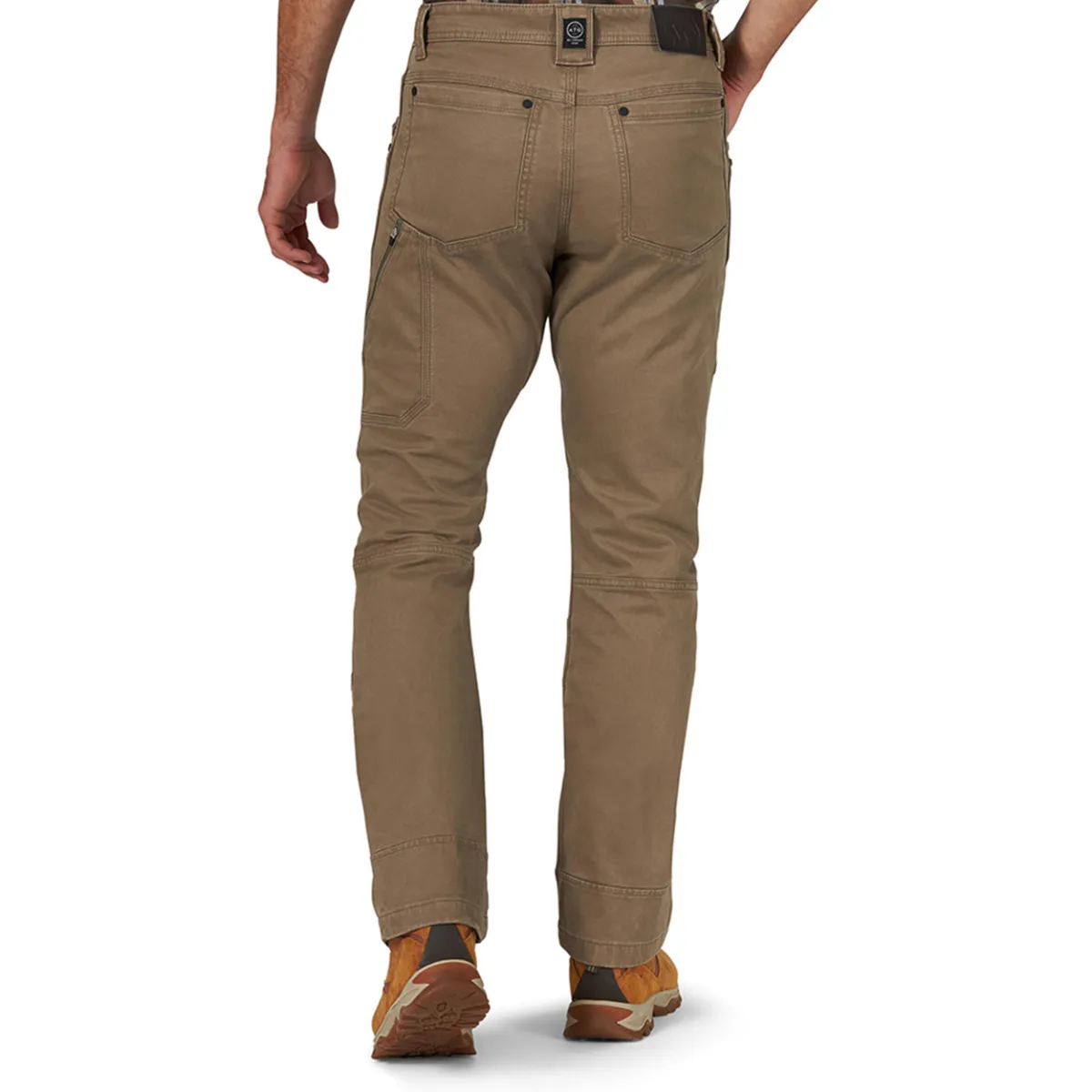 Pantalón Outdoor Hombre ATG By Wrangler Reinforced Utillity Café