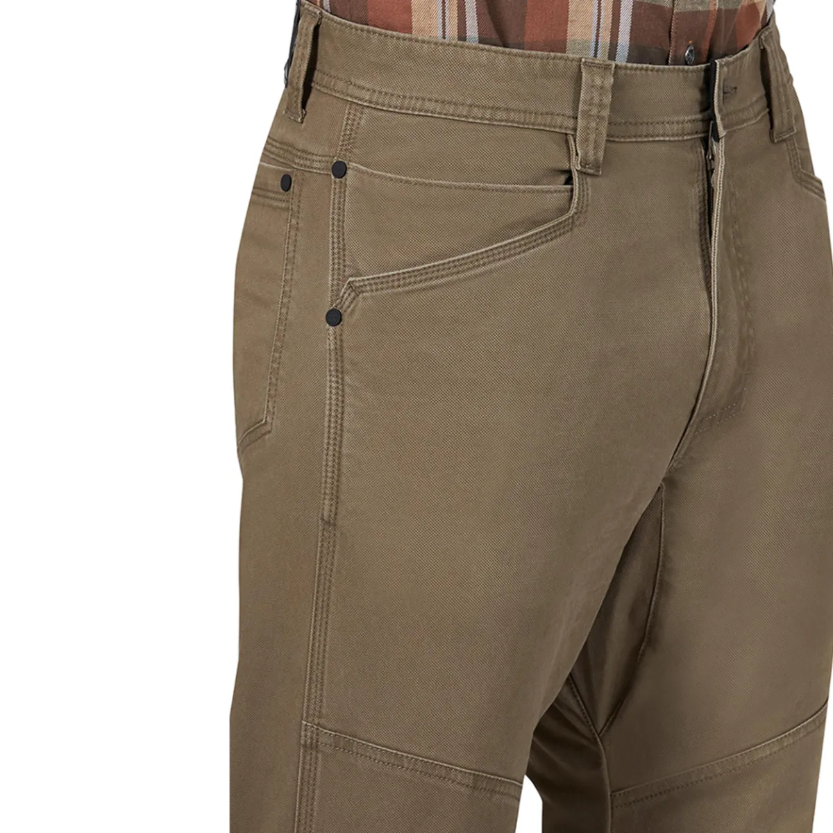 Pantalón Outdoor Hombre ATG By Wrangler Reinforced Utillity Café