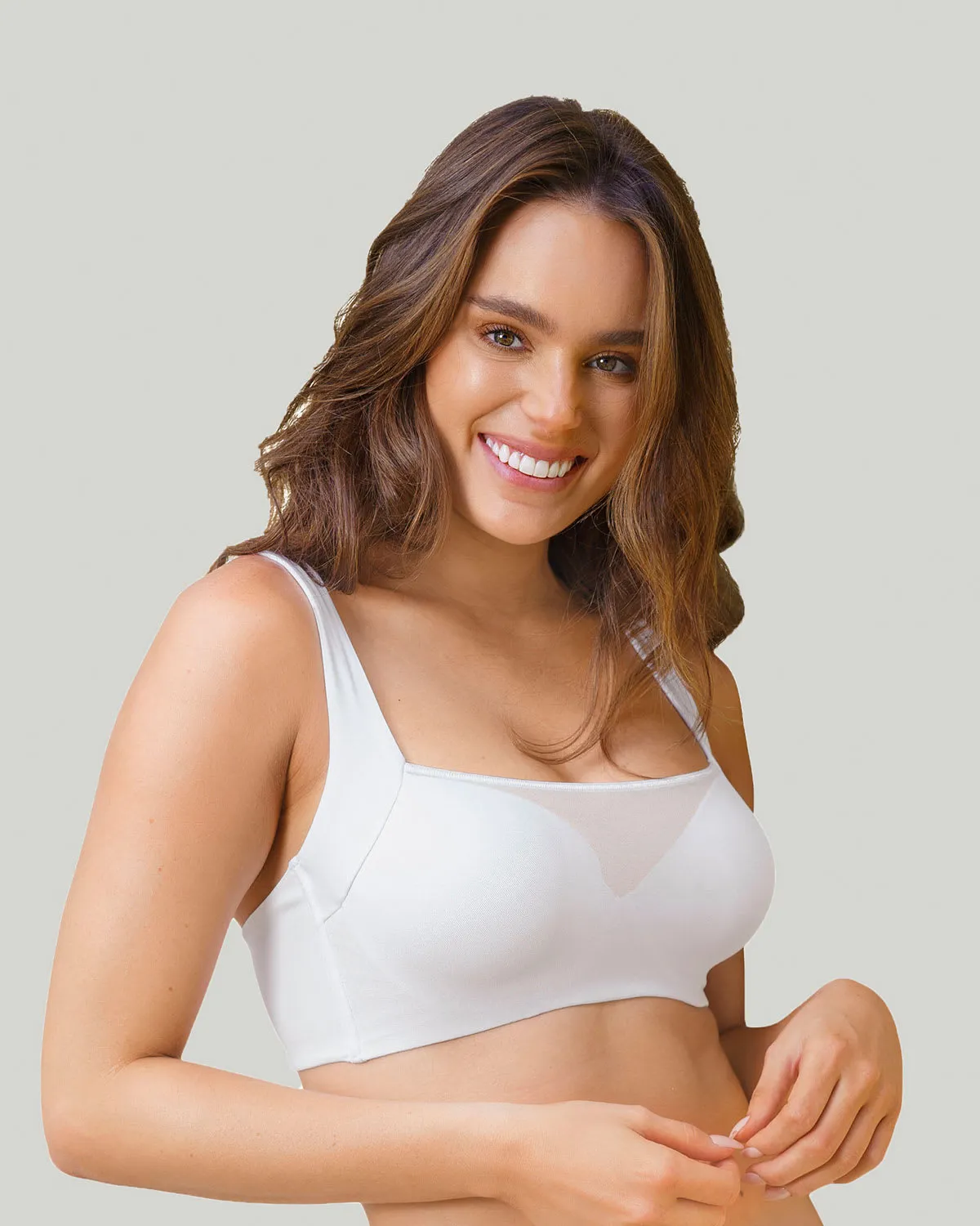 Paquete x2 brasieres brastop con buen cubrimiento de sisa y espalda