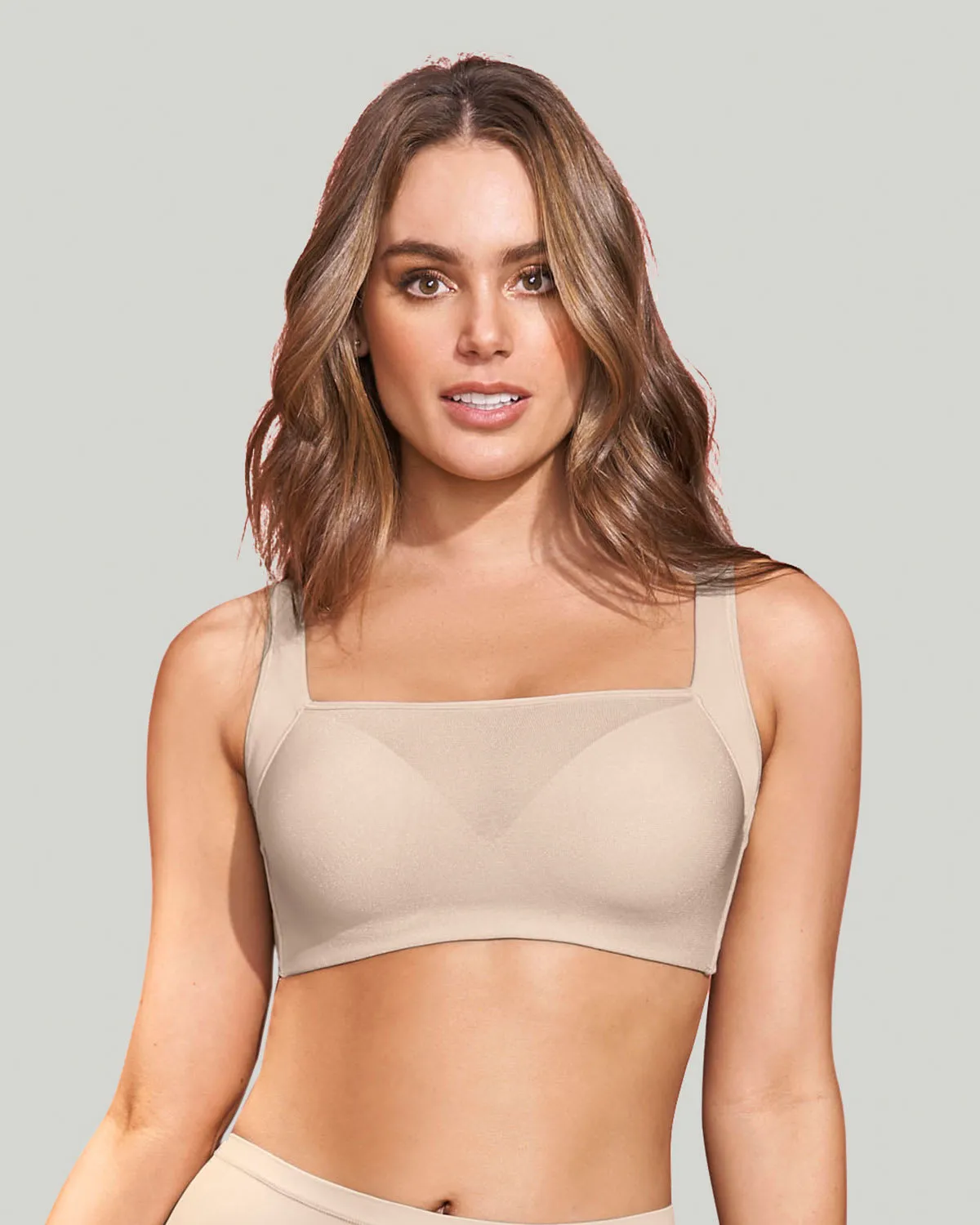 Paquete x2 brasieres brastop con buen cubrimiento de sisa y espalda