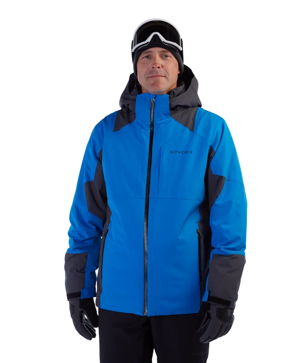 Parka Outdoor Hombre Spyder Contact Azul 