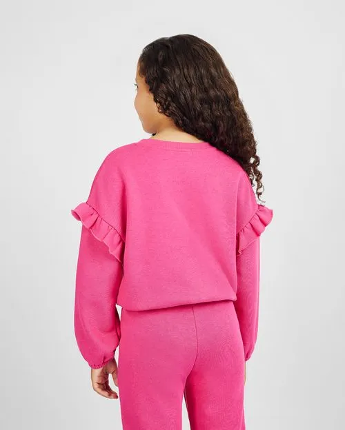 Polera Niña Lucia Fucsia