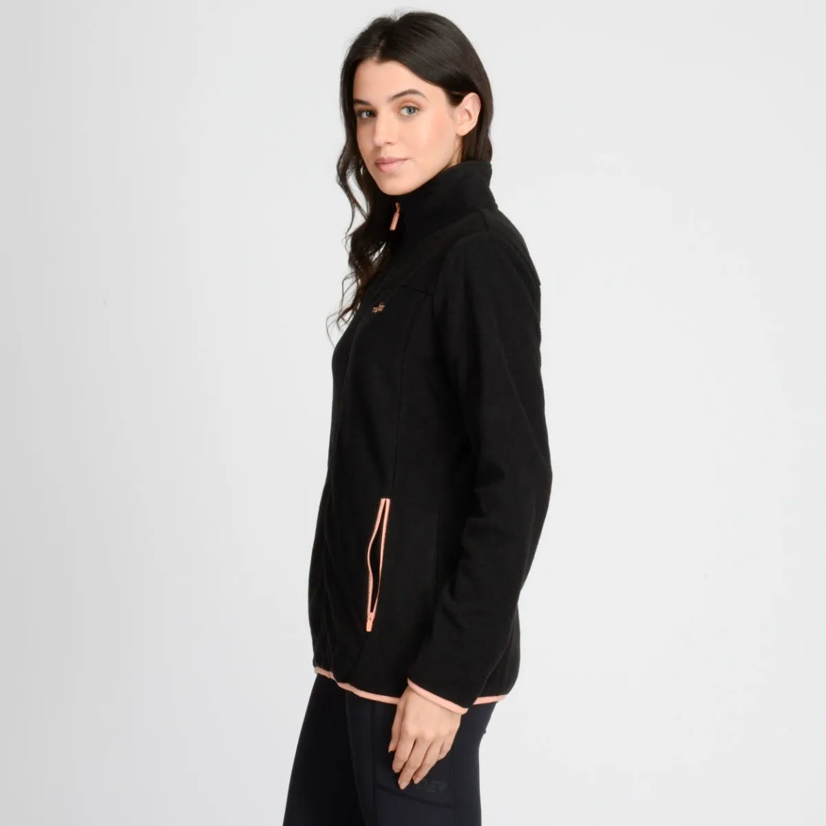 Polerón Polar Outdoor Mujer La Tournee LTM Negro
