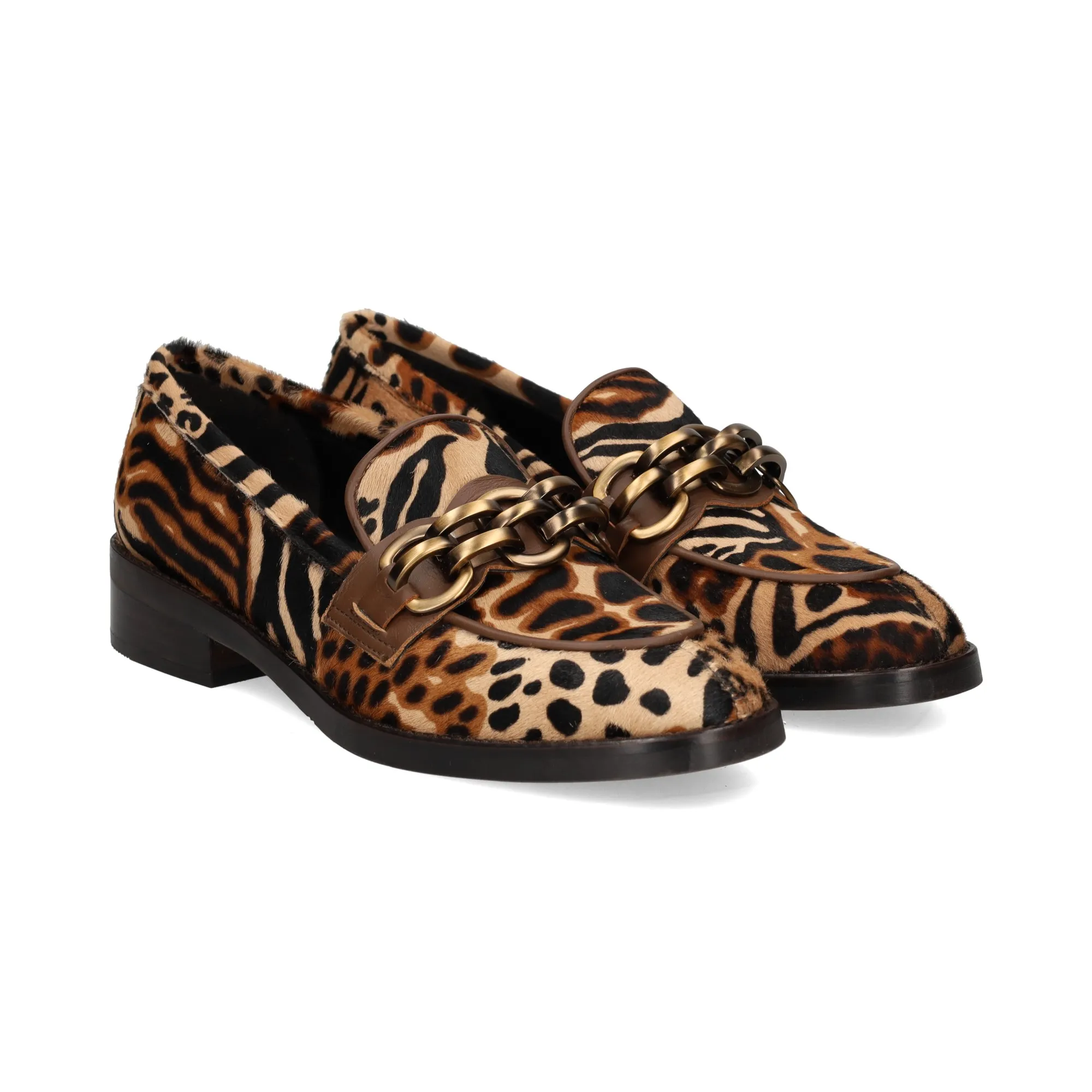 PONS QUINTANA Mocasines de Mujer 56 CAMEL