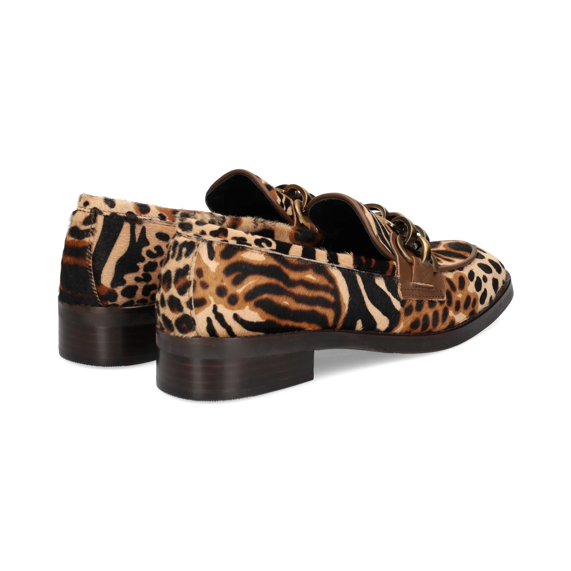 PONS QUINTANA Mocasines de Mujer 56 CAMEL