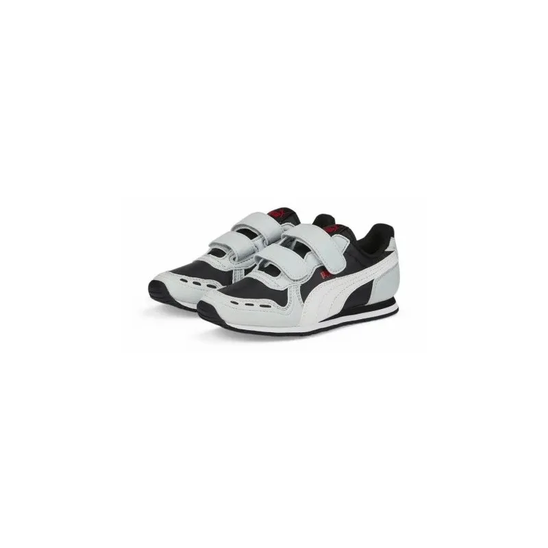 PUMA CABANA JR NEGRO BLANCO 383730 04