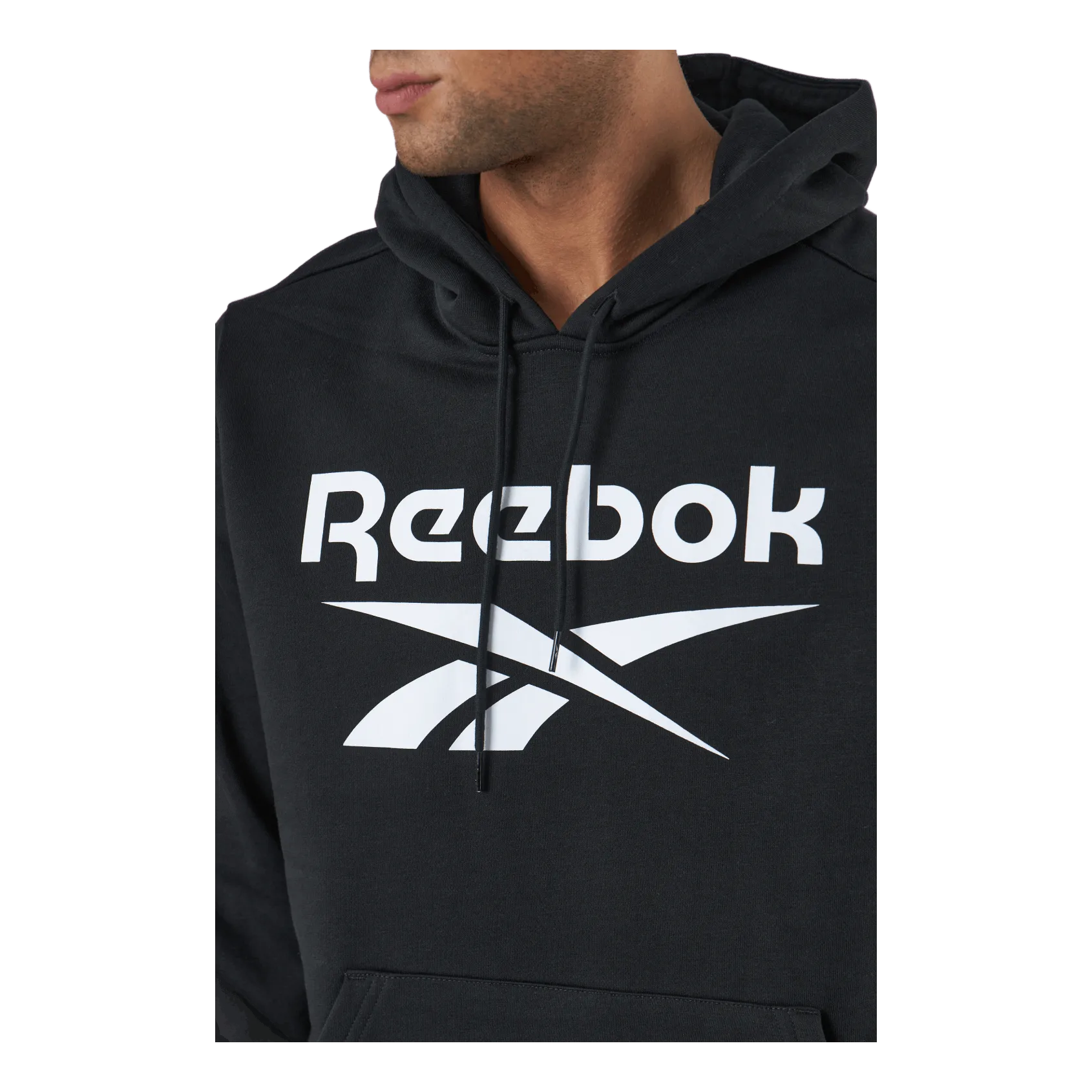 Reebok Ri Flc Oth Bl Hoodie Black/white
